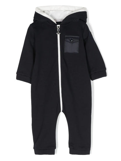 Pelele de algodón con capucha MONCLER para bebé