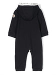 Set - romper with logo patch and hood MONCLER