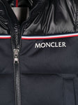 Waistcoat with logo patch and zip MONCLER