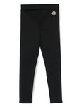Stretch leggings with logo patch MONCLER