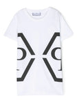 Camiseta blanca con logo estampado Philipp Plein