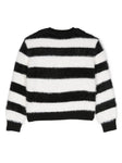 Striped sweater with brushed finish TWINSET