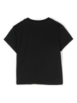 Camiseta negra con estampado Teddy Bear MOSCHINO