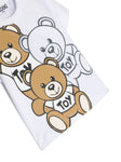 Camiseta blanca con estampado Teddy Bear MOSCHINO