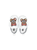 First steps shoes with Teddy Bear Moschino applique 75823
