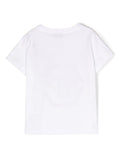 Optical white T-shirt with Philipp Plein logo print