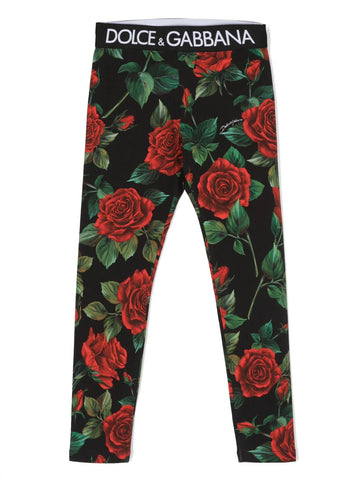 DNA leggings with Dolce & Gabbana floral estampado