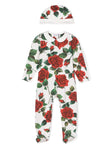 Conjunto rose-print Dolce & Gabbana