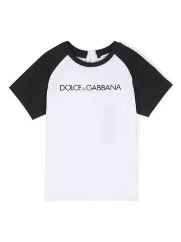 تيشيرت DNA مع طبعة شعار Dolce &amp; Gabbana