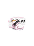 First steps shoes with embroidered logo Moschino 75821