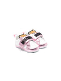First steps shoes with embroidered logo Moschino 75821