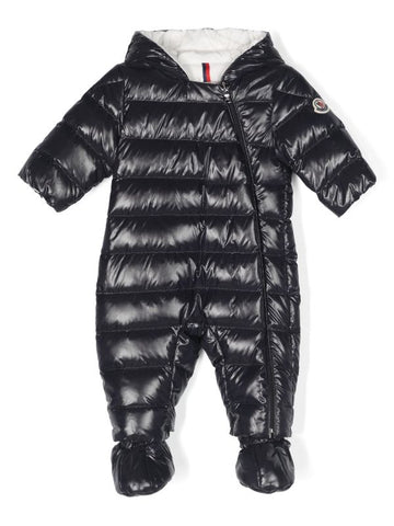 MONCLER hooded padded snowsuit with hood