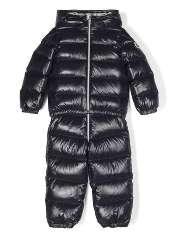 MONCLER quilted hooded snowsuit set