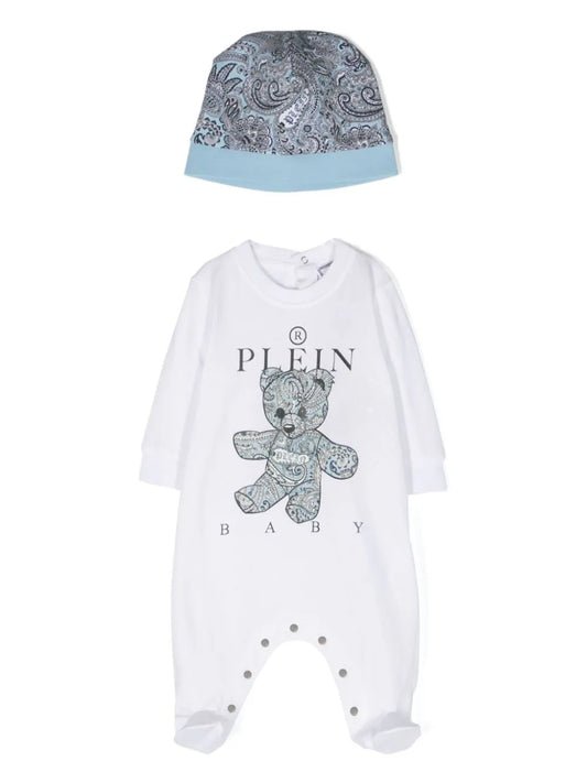 Conjunto con logo estampado Philipp Plein