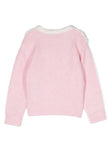 Girls' clothing - TWINSET intarsia logo sweater