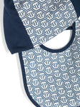 Set - monogram-print cotton babygrow Philipp Plein