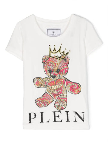 Camiseta con detalles de cristal Philipp Plein