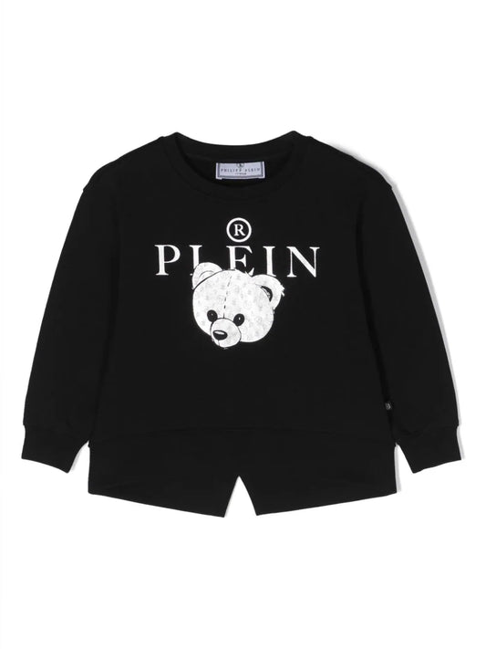 Ropa para niñas - sudadera con estampado Teddy Bear Philipp Plein