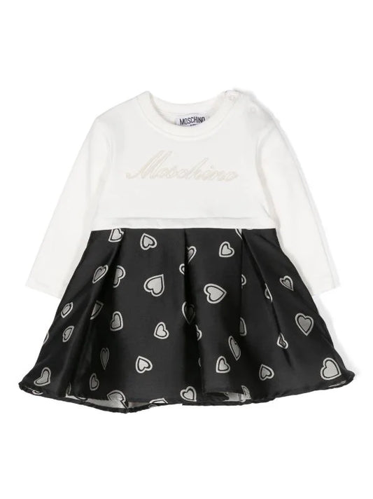 MOSCHINO bib and sweatshirt set