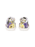 Sandalias con motivo floral de la marca Dolce & Gabbana