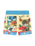 Shorts with Hawaii motif from the brand Dolce & Gabbana