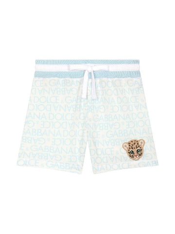 Pantalón corto para bebe con logo estampado Dolce & Gabbana