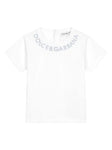 Camiseta blanco con logo estampado Dolce & Gabbana