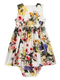 Dress with floral motif  Flower Power by the brand Dolce & Gabbana