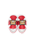 First steps shoes with Teddy Bear Moschino applique 75822