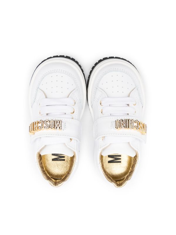Zapatos con logo estampado de strazz Moschino 75894