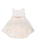 360 white embroidered dress for girls by MIMILÚ brand.