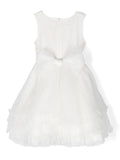 Vestido de ceremonia blanco 983 para niña de la marca MIMILÚ