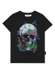 Philipp Plein crystal skull printed T-shirt