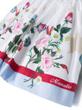 Falda con estampado floral MONNALISA