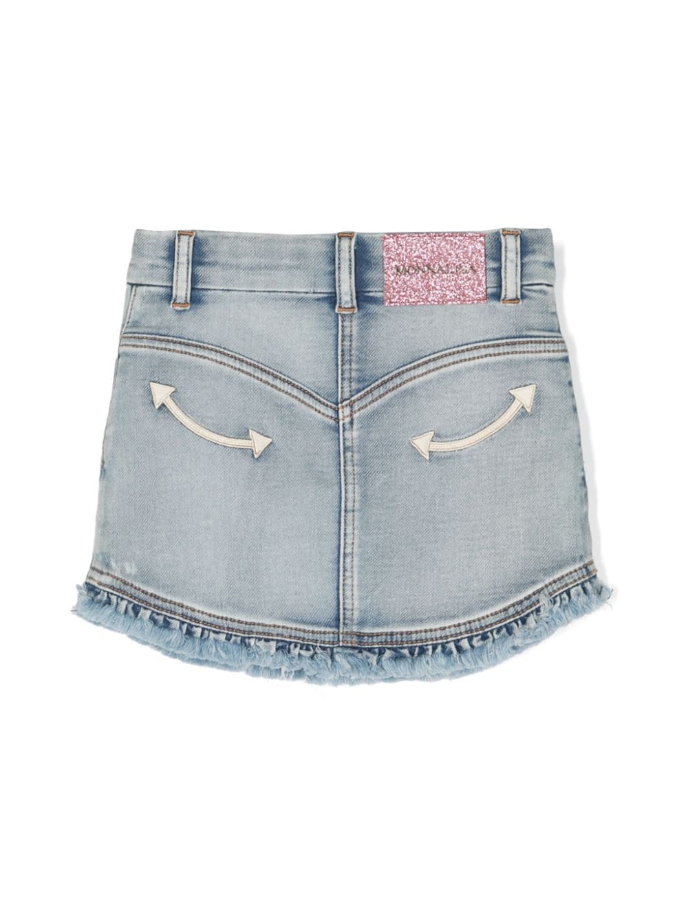 Ropa para niñas - falda vaquera estampado de MINI MOUSE de la marca MONNALISA