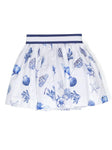 Skirt with sea-print from the brand MONNALISA