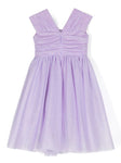 Lilac dress by the brand MONNALISA