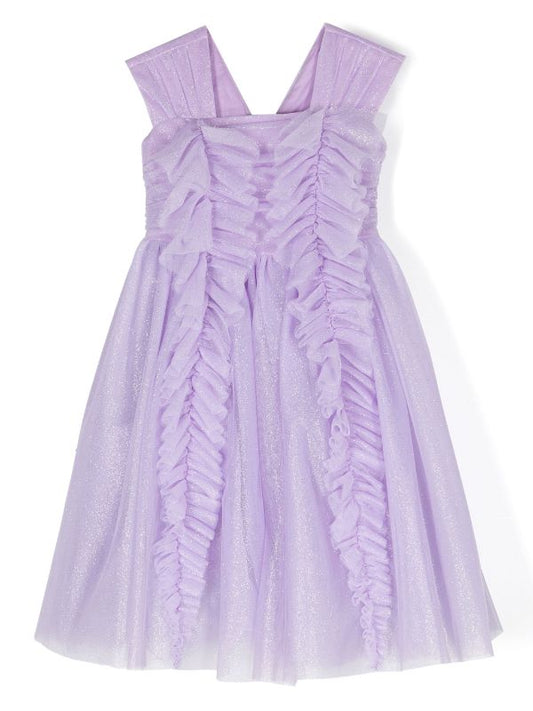 Vestido de color lila de la marca MONNALISA