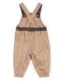 Long trousers with FF motif print of the brand Fendi Kids