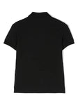 ملابس الأطفال - تي شيرت أسود بشعار تيدي موسكينو