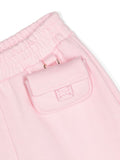 Pink sweatpants from the brand Fendi Kids