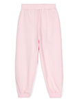 Pantalón de chándal color rosa de la marca Fendi Kids