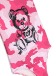 Ropa para niños -  bañador de niña rosa de la marca MOSCHINO