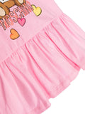 Ropa para niños -  vestido rosa con motivo Teddy Bear MOSCHINO