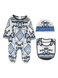 Set for baby with marine motif of the brand Dolce & Gabbana