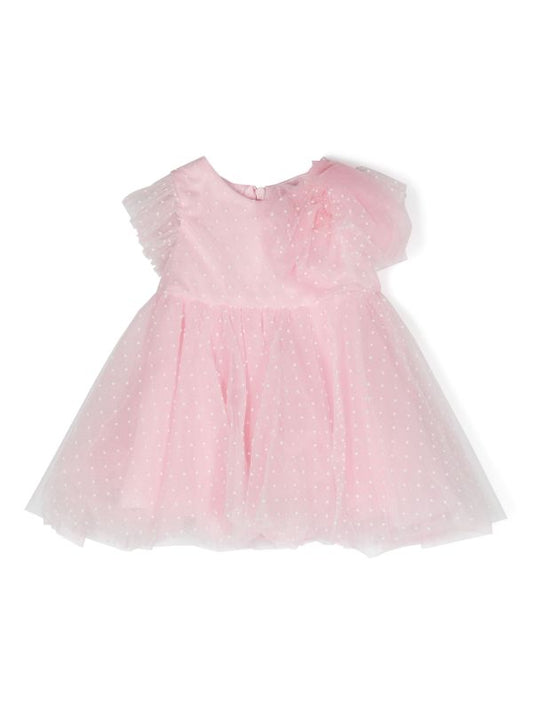 Pink dress by the brand MONNALISA