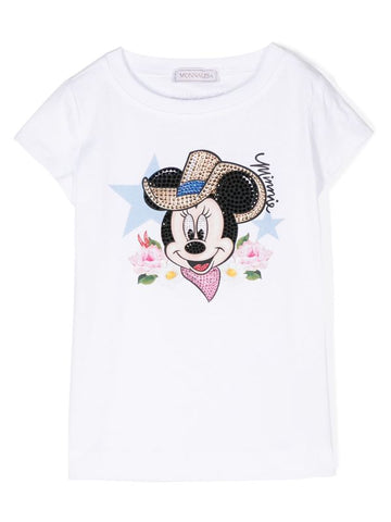 Camiseta estampado Minnie Mouse de la marca Monnalisa