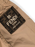 Straights pants with FF logo from the Fendi kids brand