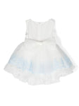 360 white embroidered dress for girls by MIMILÚ brand.