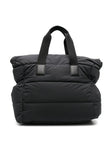 Padded diaper bag with MONCLER logo patch